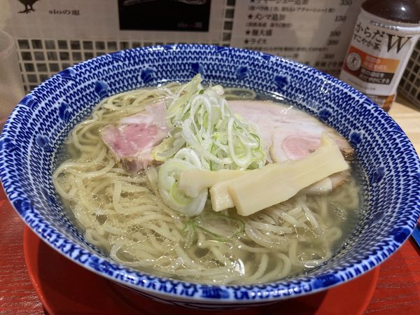 「淡麗sioらぁ麺・大盛（８９０円）」@らぁ麺専門 sioの恵の写真