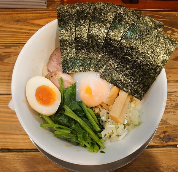 「油そば+五葉盛り(870円)」@らーめん五葉 川越店の写真