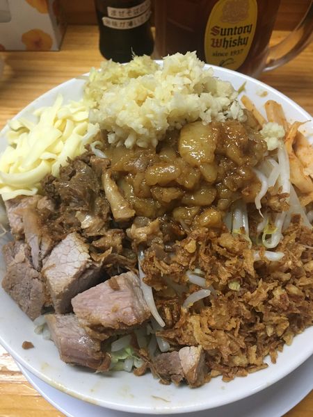 「小まぜそば　880円」@ラーメン赤沼の写真