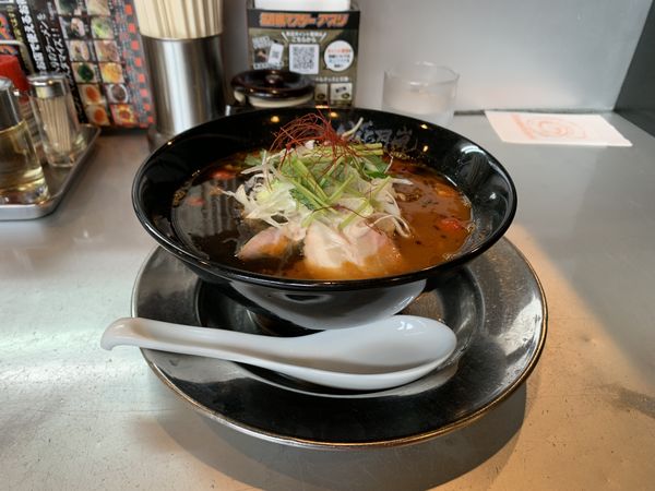 「戦国武将らあめん織田信長（960円）」@らあめん花月嵐 南流山駅前店の写真