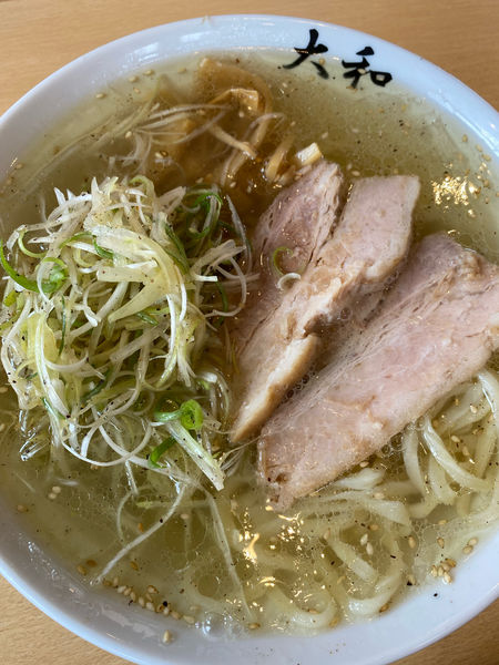 「塩らーめん」@佐野青竹手打ちラーメン 大和の写真