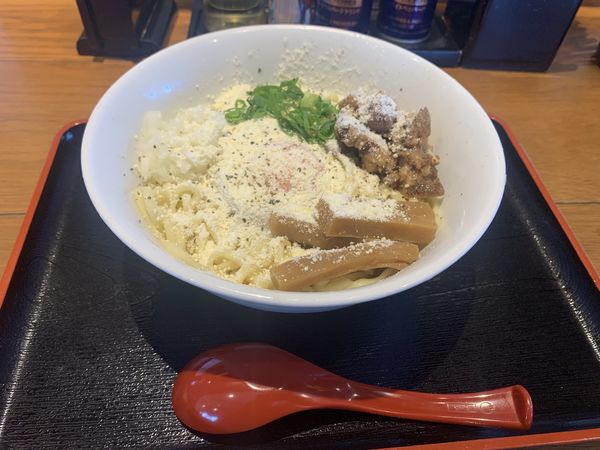 「トリボナーラ」@鎌ヶ谷 製麺堂てつの写真