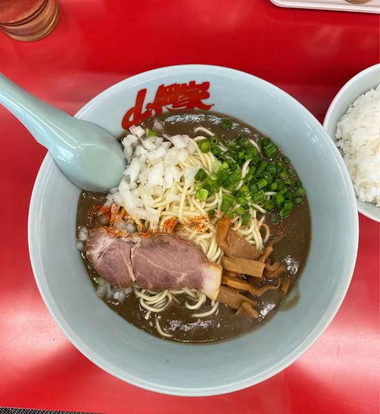 「鬼煮干しラーメン」@山岡家 柏店の写真