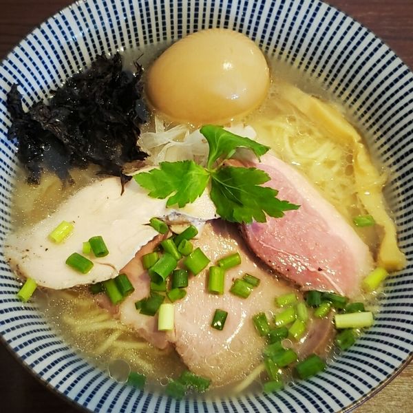 「【限定】岩手鴨 × 松阪牛 ９３０円」@旬菜麺屋 雅流の写真