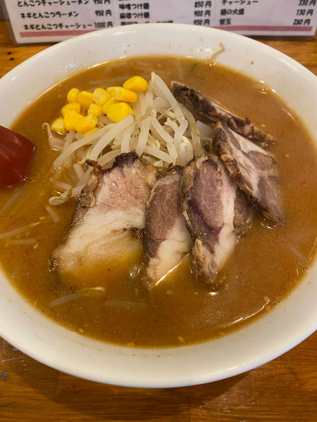 「味噌チャーシュー麺」@らーめん亭すぎ田 富岡店の写真