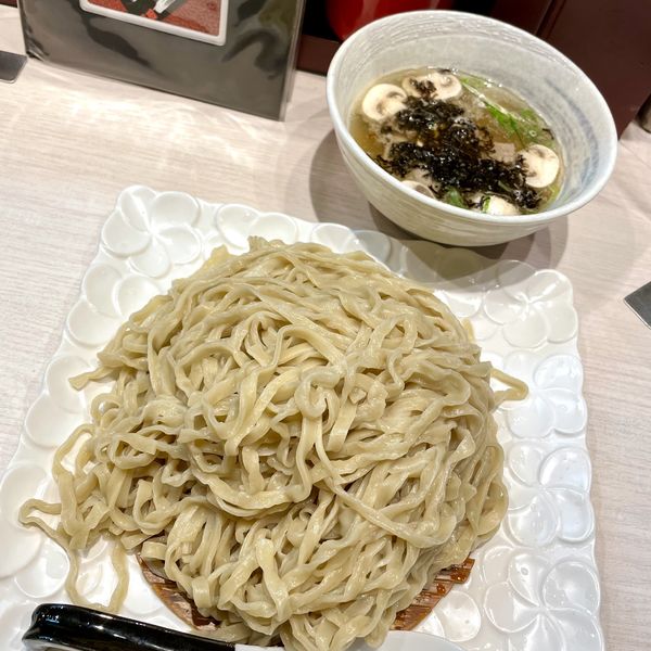 「【限定】新麦塩つけ麺 特盛」@柳麺 呉田-goden-の写真