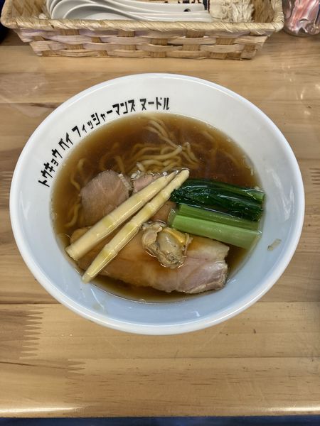 「醤油ラーメン　850円」@Tokyo Bay Fisherman's noodleの写真