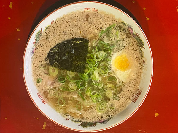 「ラーメン」@中洲屋台 長浜ラーメン 初代 健太の写真
