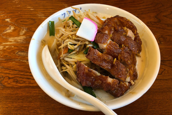 「排骨タンメン 1,056円」@極濃湯麺 フタツメ 貝沢店の写真