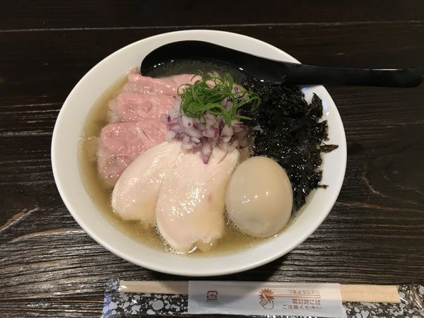 「特製煮干しそば」@中華そば 向日葵の写真