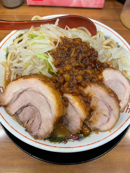 「小らーめん+豚追加(2枚)」@ぶっ豚 調布店の写真