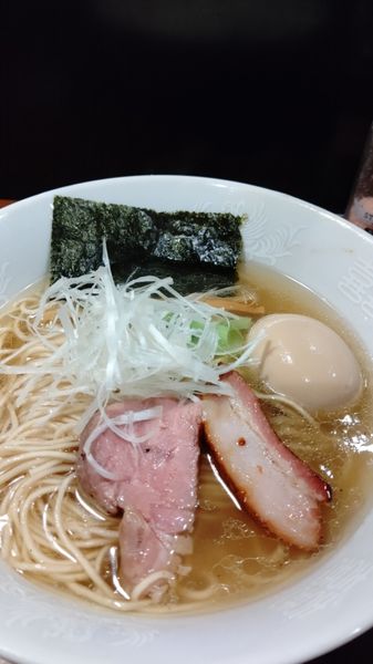 「味玉塩そば」@麺処 はら田の写真