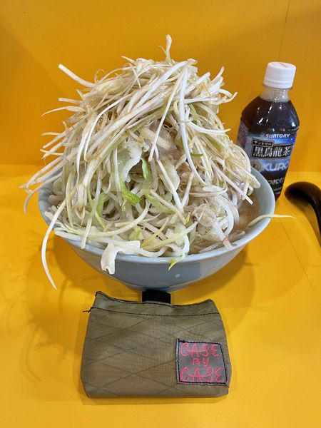 「小ラーメン＋ネギ」@ラーメン二郎 八王子野猿街道店2の写真