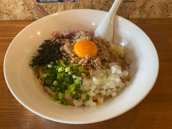 「まぜソバ」@らーめん コットンポットの写真