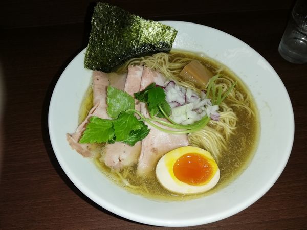 「煮干そば」@中華そば うお青の写真