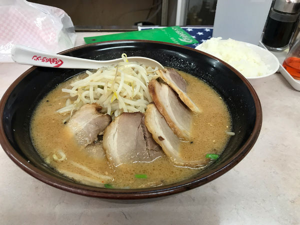 「味噌チャーシュー麺（大盛）」@くるまやラーメン 四街道店の写真