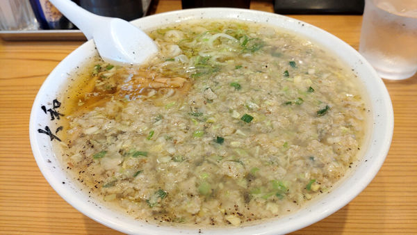 「【昼】餃子ラーメン」@佐野青竹手打ちラーメン 大和の写真