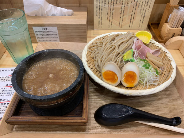 「特製全のせつけ麺1,280円麺増量無料」@これだ‼製麺の写真
