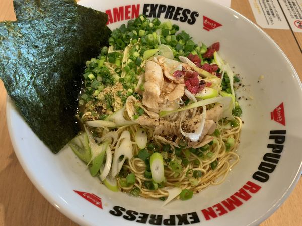 「博多まぜそば ねぎまみれ」@IPPUDO RAMEN EXPRESS さいたま新都心コクーン店の写真