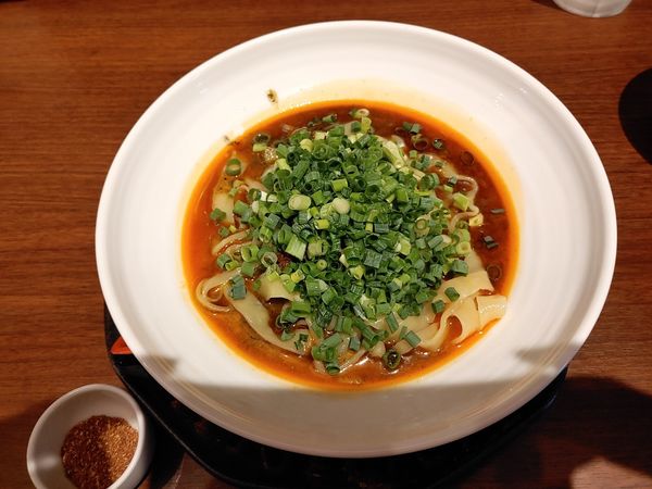 「黒ゴマ汁無し担担麺　漢源花椒」@來杏 担担麺房 大須店の写真