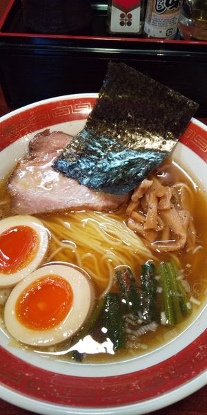 「小醤油 細麺 600円」@麺処 懐やの写真