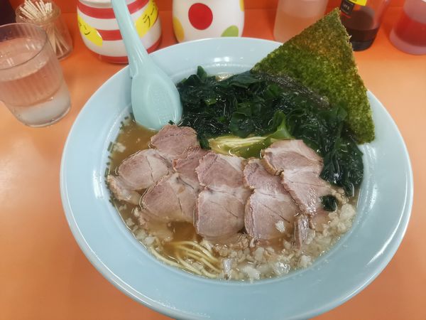 「チャーシューメン 　ワカメトッピング」@ラーメンショップ 成瀬が丘店の写真