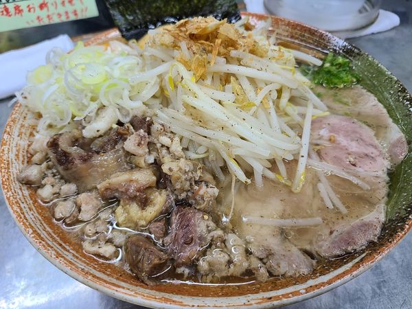 「牛テールラーメン塩大」@覆麺 智の写真