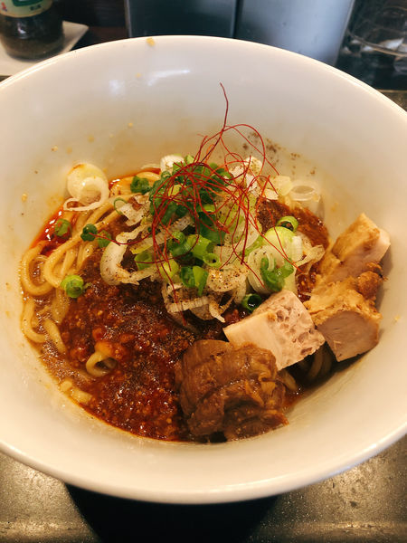 「麻婆まぜそば」@らぁ麺 やまぐち 辣式の写真