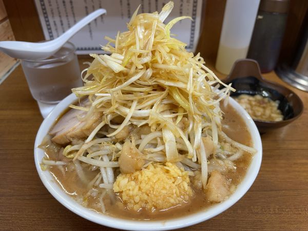 「ラーメンと和えネギ」@ラーメンの店 どでん 北浦和店の写真