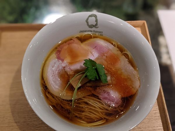 「醤油」@Japanese Ramen Noodle Lab Qの写真