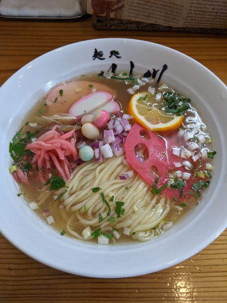 「【限定】シン・ショウガ ８号機β 臨時冷却形態」@麺処 いし川の写真