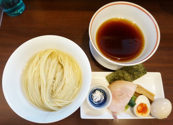 「つけめん＋味玉」@とものもとの写真
