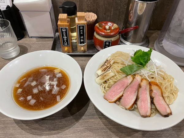 「芳醇鴨つけめん（大盛）」@つけめんTETSU 丸井北千住店の写真