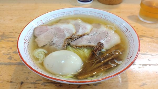 「中華そば(中)＋玉子＋チャーシュー」@中華そば さとうの写真