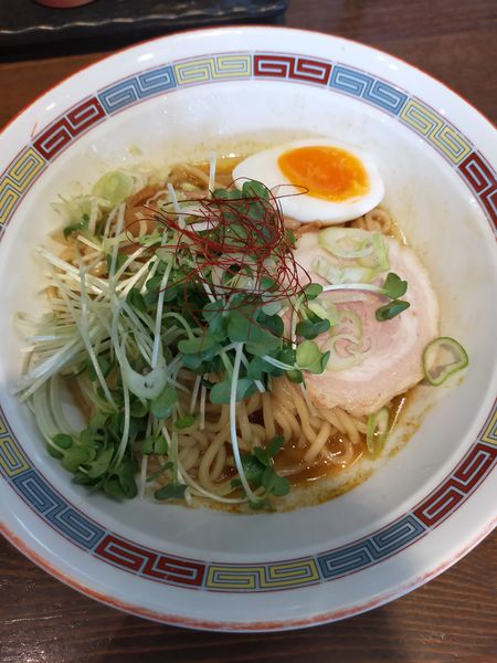 「カレー油そば」@宝華らぁめん 国分寺店の写真