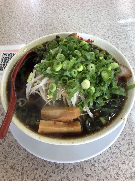 「中華そば（並）780円 もやし、葱増」@中華そば専門店 ふくながの写真