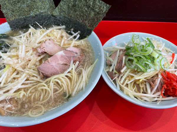 「ネギコテラーメン930円、小ネギ丼280円」@ラーメン 光○の写真