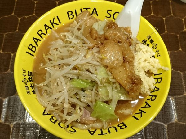 「【限定】濃厚ド乳化豚そば」@茨城豚そば 特龍 本店の写真