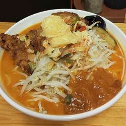 極辛あんかけDX（メガ唐付) 中盛