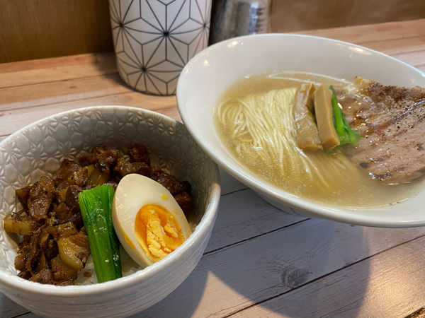 「祖師谷塩そば」@世田谷中華そば 祖師谷七丁目食堂の写真