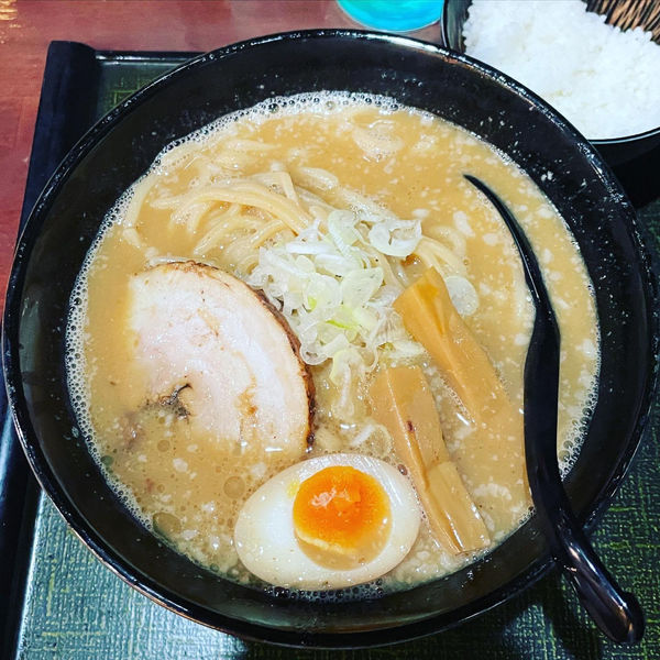 「魚介豚骨ラーメン」@麺匠 竹虎の写真