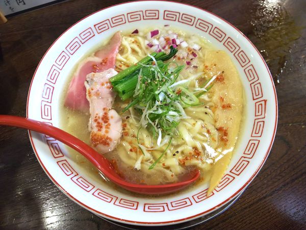 「キジ白湯そば　750円」@立ち呑み居酒屋 金町製麺の写真