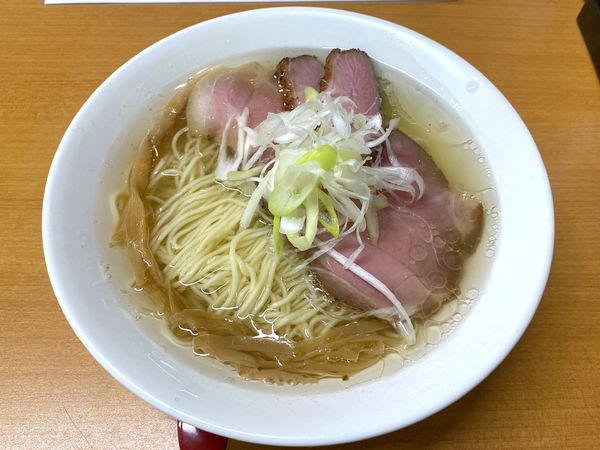 「鴨出汁中華そば 塩 ８５０円」@中華そば ドナルドの写真