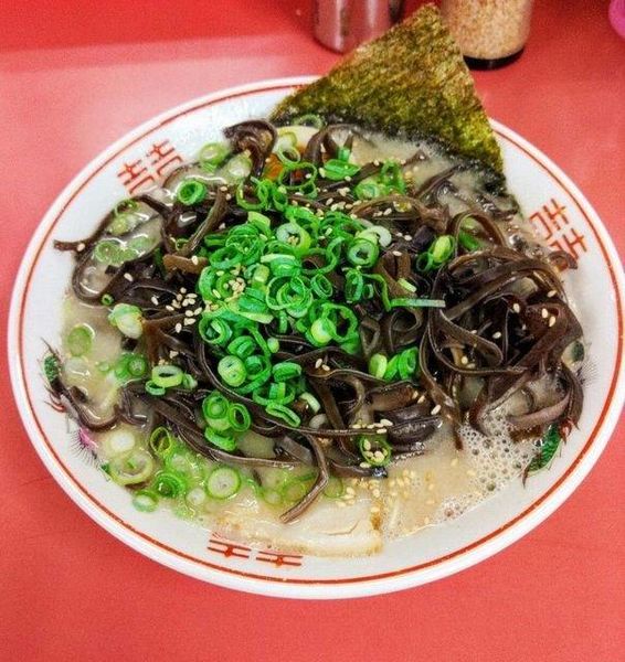 「ラーメン　キクラゲトッピング」@ラーメン壱番亭の写真