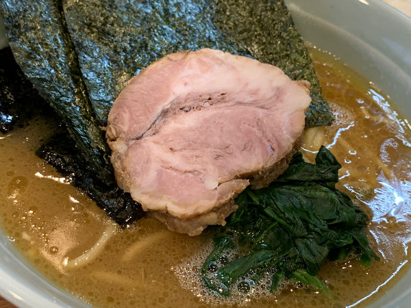 「ラーメン並」@横浜ラーメン 武蔵家 稲田堤店の写真