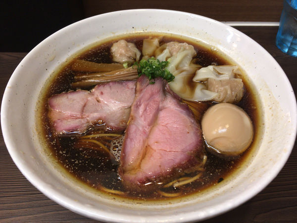 「特製中華そば大　1000円」@中華そば さわの写真