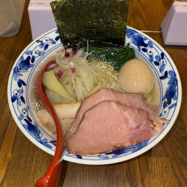 「特製貝出汁潮らぁ麺(1,050円)」@貝出汁らぁ麺 虎武の写真