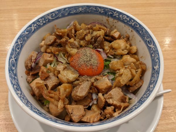 「肉まぜそば」@鶏白湯そば ひまりの写真