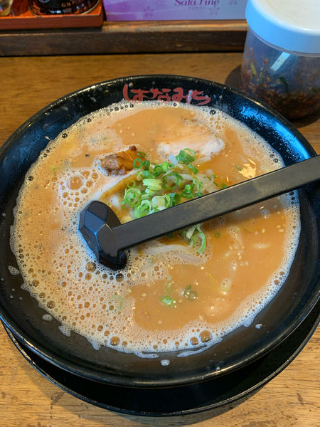「贅沢赤味噌」@麺匠はなみち 長居公園店の写真