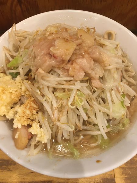 「小ラーメン　750円」@ラーメン二郎 前橋千代田町店の写真
